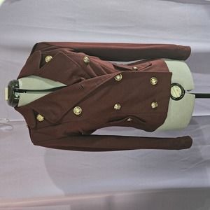 Cecico, Dark Maroon, Jacket, Size: S